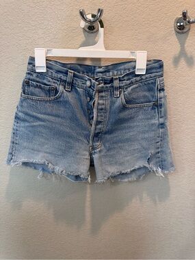 Vintage Levi’s Light Blue Denim Cutoff Shorts